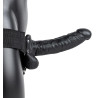 Real Rock Gode ceinture creux Hollow Strap On RealRock 18 x 4.5cm Noir